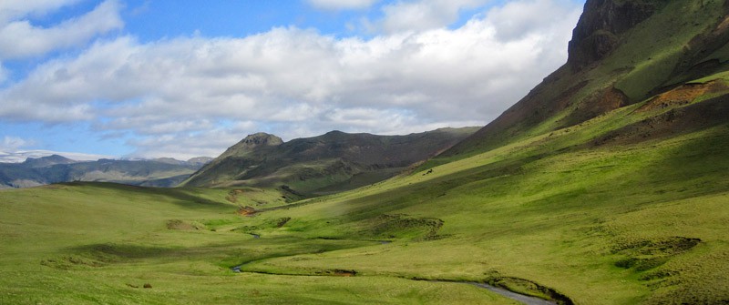 Iceland Green 21:9 Wallpaper