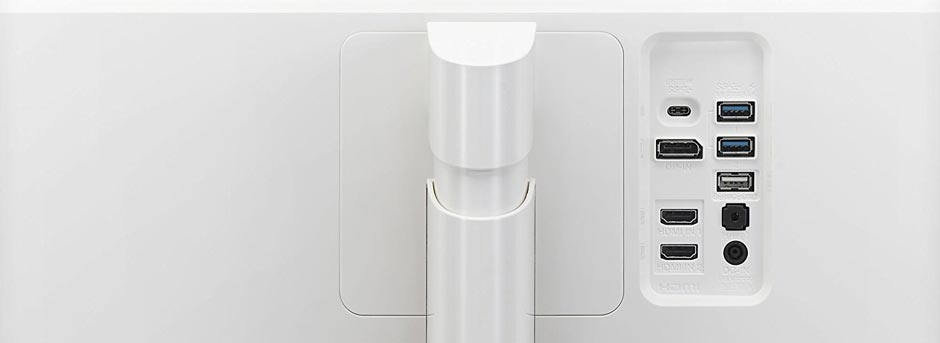 Rückseite des LG 38UC99